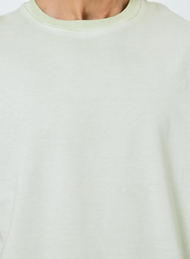 Styli Men Oversized Washed Printed T-Shirt - Image 3